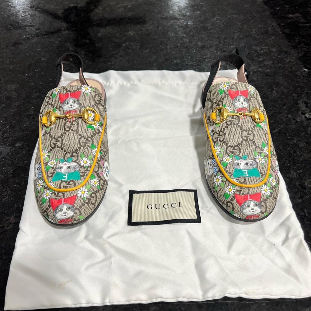 🔴 GUCCI GIRLS MULES